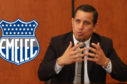 Carlos Luis Torres, excandidato a la presidencia de Emelec en las elecciones de noviembre de 2022.