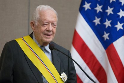 Jimmy Carter, en una foto de 2016.