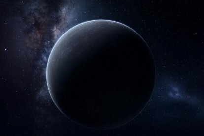 Ilustración de lo que sería el nuevo planeta del sistema solar descubierto en 2015.