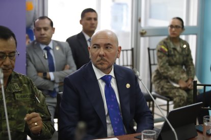 El ministro de Defensa Gian Carlo Loffredo fue el primero en intervenir sobre el caso de los menores desaparecidos.