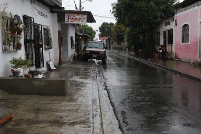 En este callejón ocurrió el doble crimen.