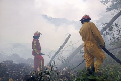 El incendio lleva activo desde el pasado19 de diciembre.