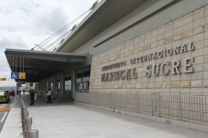 El ciudadano colombiano fue detenido en el aeropuerto internacional Mariscal Sucre, de Quito.