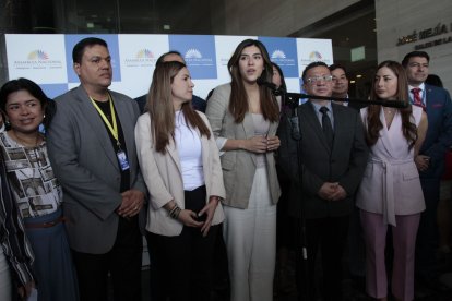 El oficialismo insiste en que es potestad de Daniel Noboa decidir si entrega o no la Presidencia durante la campaña electoral.