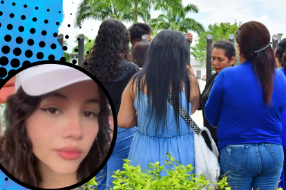 Ivanna Andrea Carriel Escandón fue baleada cuando iba junto a su novio.