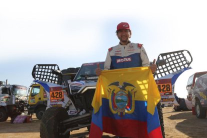 Sebastián Guayasamín es considerado un Dakar Legend.