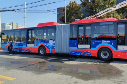 El primer trolebús eléctrico llegará entre el 9 y 10 de enero de 2025.