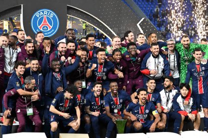 París Saint-Germain se coronó campeón de la Supercopa de Francia 2025