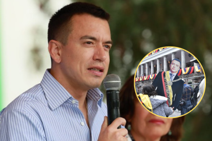 Daniel Noboa busca mantenerse en el cargo como presidente de la Repúbloca.