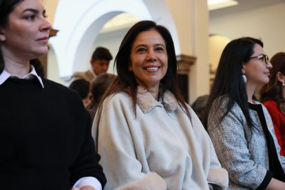 Cynthia Gellibert, encargada de la Presidencia de Ecuador.