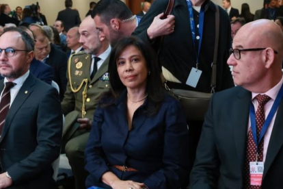 Cynthia Gellibert, encargada de la Presidencia de Ecuador.