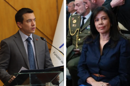 Daniel Noboa decreta que Gellibert asuma la Presidencia.