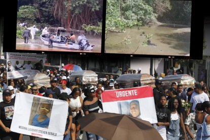 Los tres adolescentes y el niño de 11 años fueron sepultados el 2 de enero. Dos días antes, se confirmó que los cuerpos hallados correspondían a ellos.