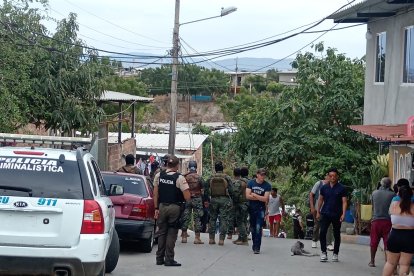 Alias Catorce fue ultimado a tiros en el barrio Horacio Hidrovo