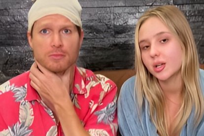 Captura del video donde los influencers relataron el incidente.