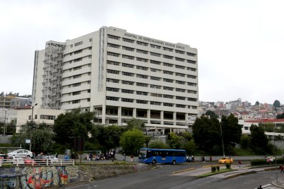 El hombre fue llevado al Hospital Eugenio Espejo, de Quito