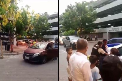 El suceso fue compartido en redes sociales.