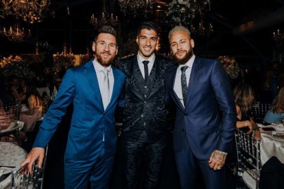 Messi, Neymar y Suárez compartieron tres temporadas en el FC Barcelona.