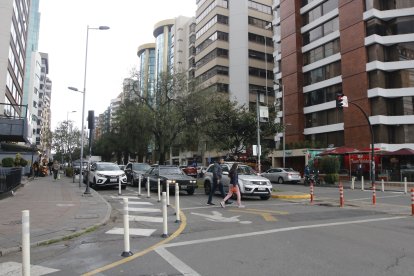 El hecho se registró en una zona de alta plusvalía en Quito.
