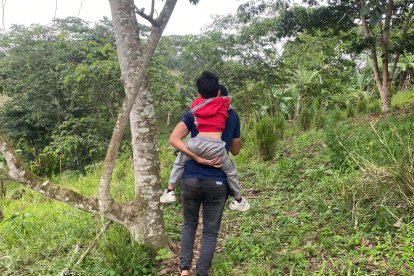 Los agentes de la Unase llegaron hasta un lugar llamado El Rosario y hallaron al menor de edad.