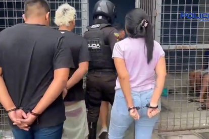 La madre y tres sujetos más fueron aprehendidos como sospechosos.