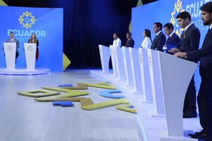 El debate se llevará a cabo en las instalaciones de Ecuador TV.