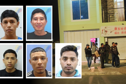 En la parte alta de un inmueble cometieron una masacre.