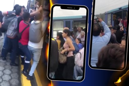 El caos se apoderó de los usuarios de Metrovía.