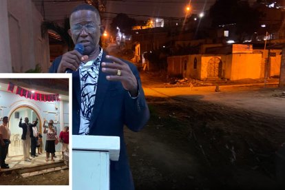 El pastor Ángel Matamba es un exboxeador que ahora predica la Palabra de Dios.