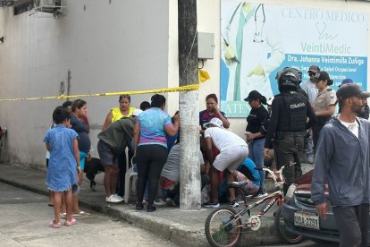 EN EL BARRIO  VIERON A LOS ASESINOS HUIR EN UNA MOTOCICLETA. AG-EXTERNOS