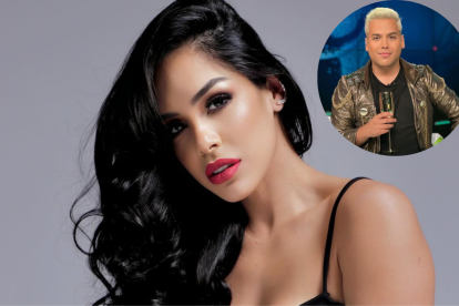 Julissa Jiménez molesta con el reportero Dieter Hoffmann