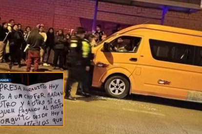 En cada ataque dejaron mensajes amenazantes para que no les paguen al ‘Monstruo’ .