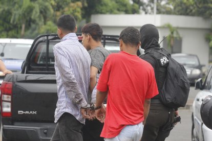 Varios sujetos fueron detenidos durante los allanamientos.