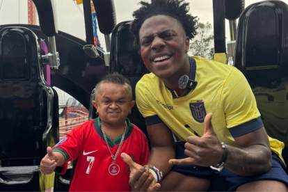 Speed, el streamer estadounidense compartió con Jorgito Guayaco en Quito