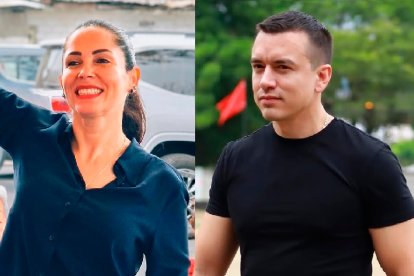 Ciudadanos se quedaron con las ganas de un 'mano a mano' entre Luisa González y Daniel Noboa