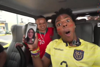 Jorgito le mostró a su novia al streamer Speed.