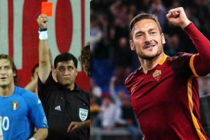 Byron Moreno en el 2002 expulsó a Francesco Totti en el Mundial.