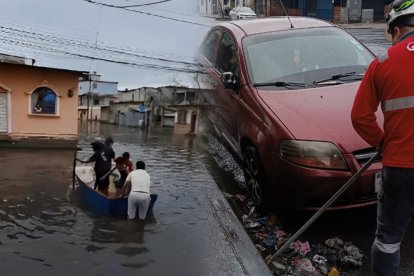 Estas imágenes captan el impacto de la lluvia que cayó el 17 de enero en Guayaquil.