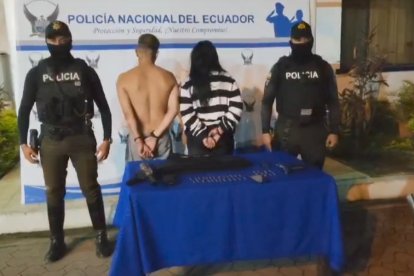 Los detenidos fueron llevados hacia una unidad judicial.