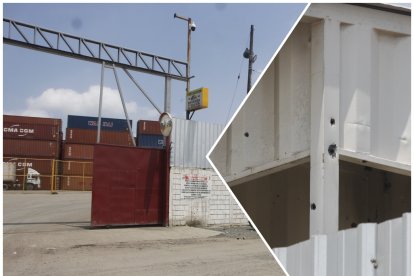 Los disparos generaron daños en una garita de la empresa y en la fachada.