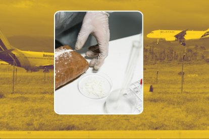 El cargamento tenía como destino Europa.