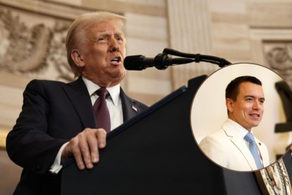 Noboa forma parte del grupo de presidentes sudamericanos invitados por Trump.