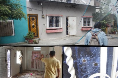 Nicole Macías Lino se encontraba sentada junto a la ventana cuando ocurrió el ataque criminal. Su cuerpo quedó tendido en medio de la sala.