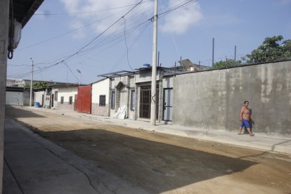 En este  sector de Durán fue baleado Sixto Macías Triviño.