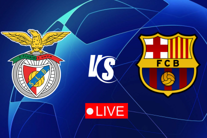 Benfica recibe al Barcelona en el Estadio da Luz, de Lisboa.