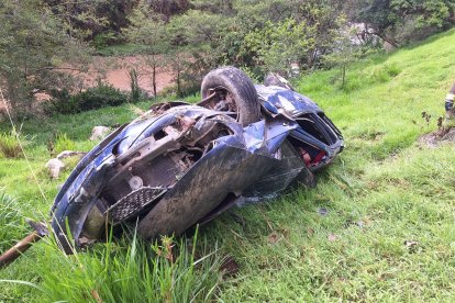 Conductor implicado accidente de tránsito mintió a la policía que le habían robado su carro .