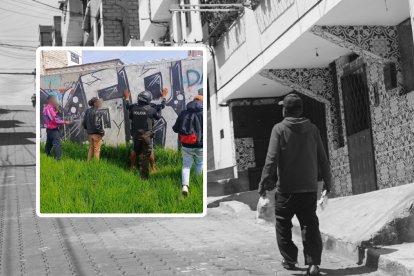 La Policía suele hacer patrullajes y requisar a las personas que salen y entran de esta propiedad.