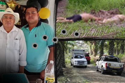 Las víctimas fueron llevadas a una zona de palmeras, donde las asesinaron.