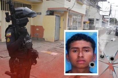 Elvis Mayorga y los dos menores de edad fueron atacados en este sector de Guayaquil.