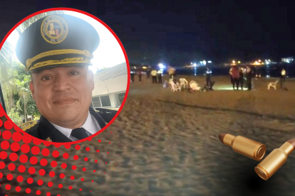 El teniente coronel Ronald Gancino Chávez fue asesinado la noche del sábado.